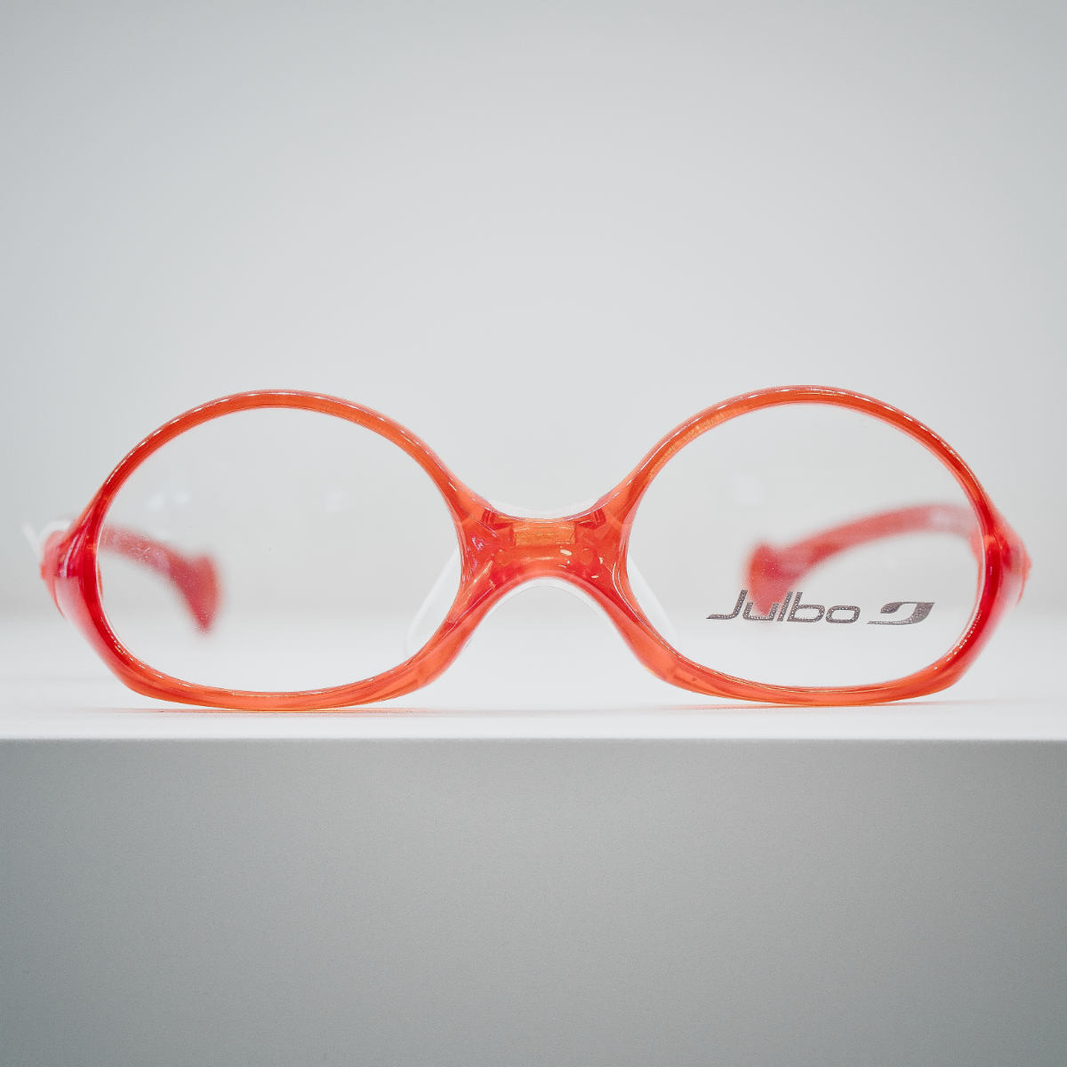 Sturdy red kids glasses from Julbo - perfect for little adventurers and active kids.